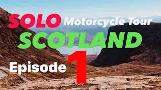 Scotland Motorcycle Tour 2023 | Rural Cairngorms Ep 1