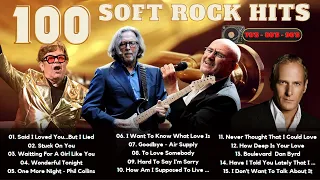 Best Soft Rock 70s 80s 90s 🎸 Rod Stewart, Michael Bolton, Eric Clapton, Bee Gees, Phil Collins