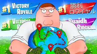 I Won Fortnite in Every Country!
