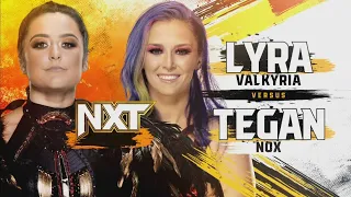 Lyra Valkyria Vs Tegan Nox - WWE NXT 17/10/2023 (En Español)