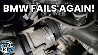 BMW charge pipe cracks and fails! - Charge Pipe Upgrade DIY E90 N54 BMW