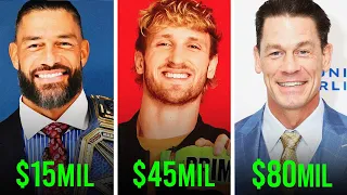 10 Richest WWE Wrestlers of 2023