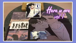 ✨Here U Are Manhua Vol. 1✨ | Unboxing📦📚