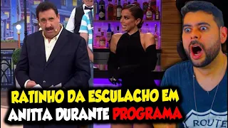 Ratinho da ESCULACHO em ANITTA DURANTE O PROGRAMA