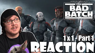 STAR WARS: THE BAD BATCH - 1x1 - Reaction/Review Part 1! (Season 1 Episode 1) "Aftermath"