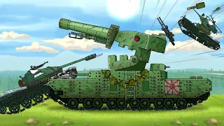 WE MUST DISABLE THIS MONSTER! - Cartoons about tanks