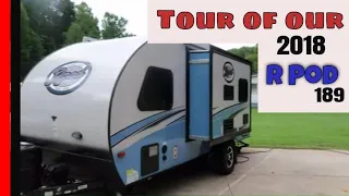 Tour of our 2018 189 R Pod Camper | Forest River RV | Rpod | Small Travel trailer