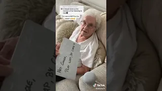 grandma reacting to wap tiktok