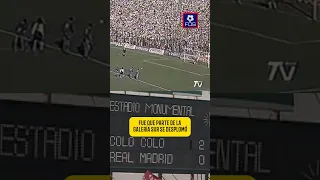 COLO-COLO VENCIÓ AL REAL MADRID EN LOS 90’s EN EL ESTADIO MONUMENTAL 🏟️⚽️ #futbol  #sabiasquefutbol