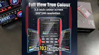 ZOYI ZT-703s Is Finally Published Dual Oscilloscope multimeter + Signal generator