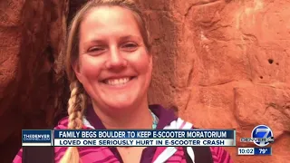 Family of e-scooter crash victim warns Boulder about the dangers