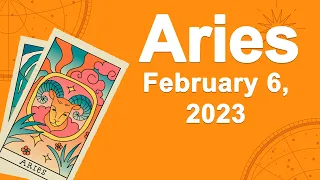 Aries horoscope for today February 6 2023 ♈️ Unexpected Meeting