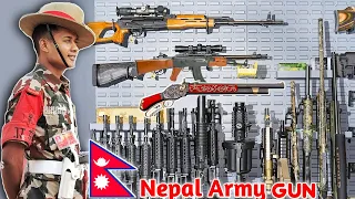 Nepal Army Powerful GUN 2022🔥 [ MP40, AWM, AK-47 ]