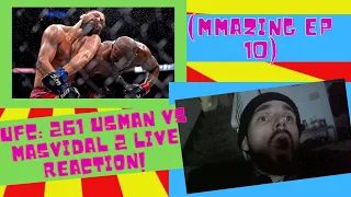 UFC: 261 Usman Vs Masvidal 2 Live Reaction!( Kind of..) (MMAZING EP 10)