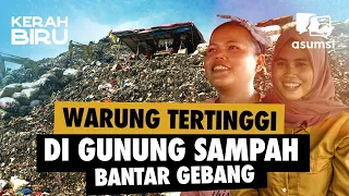 Kerah Biru: Kisah Warung Tertinggi di Gunung Sampah Bantar Gebang
