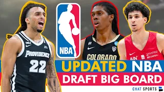 BRAND NEW 2024 NBA Draft Big Board After Draft Withdraws Ft. Devin Carter & Zaccharie Risacher