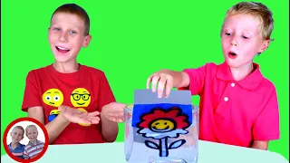 Magic Paper in the glass | Easy DIY Science Experiment for kids with Mike and Jake प्रयोग