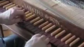 Sabathil & Son Clavichord demonstration: "Die Bebung" (vibrato)