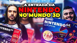 N64, a entrada da Nintendo no mundo tridimensional 🎮🎮🎮