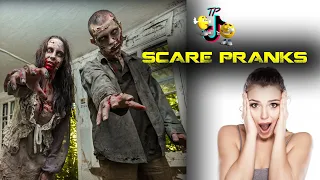 Ultimate scare prank reaction 2022 😂👍 Best compilation of scare cam #58