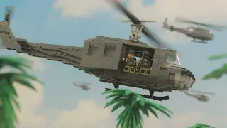 Lego Battle of Ia Drang - Vietnam Stop motion