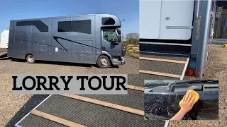 LORRY TOUR | Cleaning the lorry/tour!