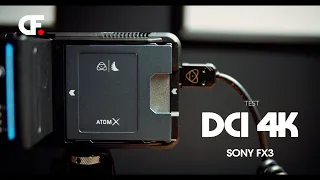 SONY FX3 cinematic Lighting DCI 4K 24p