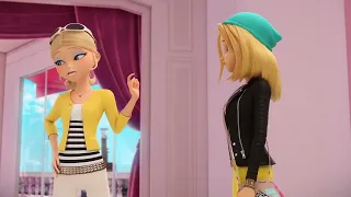 Chloe meets her half sister, Zoé for the first time | Miraculous 4x07 Clip