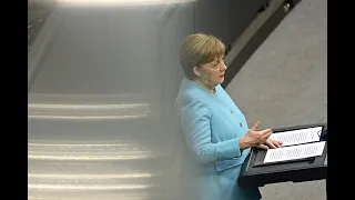 Merkels wohl letzte Regierungserklärung: Bekenntnis zu Europa | AFP