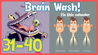 Brain Wash Level 31 32 33 34 35 36 37 38 39 40 Solution Walkthrough | Brain Wash Answer