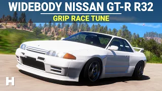 Forza Horizon 5 Tuning - Nissan Skyline GT-R R32 Widebody, FH5 Grip Race Build, Tune & Gameplay