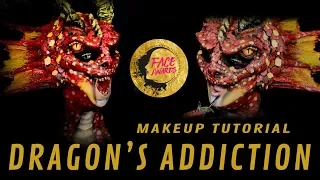 DRAGON'S ADDICTION makeup tutorial | NYX Face Awards Balkan 2018 entry | Nina Vujasin