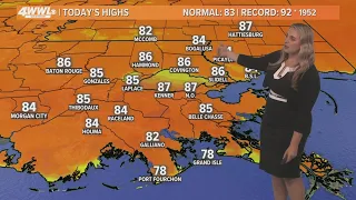 New Orleans weather: full Saturday forecast