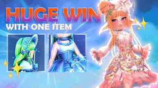 GETTING A *HUGE WIN* WITH *ONE ITEM*...?!! ROYALE HIGH SUCCESSFUL TRADES..!! #40