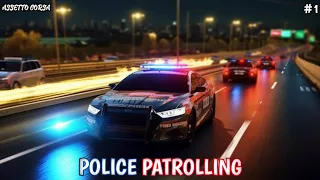 POLICE PATROLLING AT NIGHT | ASSETTO CORSA | THIS IS GAMING CHANNEL