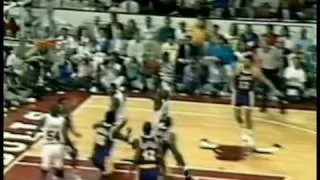 Michael Jordan Mid Air Hand Switch | 1991 Finals