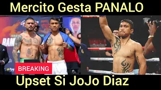 Breaking: Mercito Gesta Panalo, Upset Si JOJO Diaz