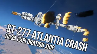 ST-277 Atlantia NASA Exploration Ship Crash | Space Engineers | Season 3