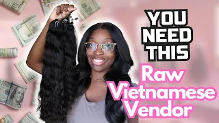 Raw Vietnamese Hair Vendor for your business #hair vendors