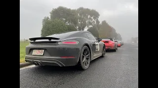 Porsche 718 Cayman GTS (2.5T) - Winton Raceway - Lap Time 1.34.7 - 20 June 2022 - Evolve Track Day