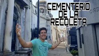 Buscando FAMOSOS MUERTOS | Cementerio de la Recoleta!🇦🇷👻