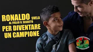 Ronaldo spiega al figlio il segreto per diventare un campione |#doppiaggicoatti|