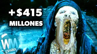 ¡Top 10 Películas de HORROR más TAQUILLERAS de todos los tiempos!