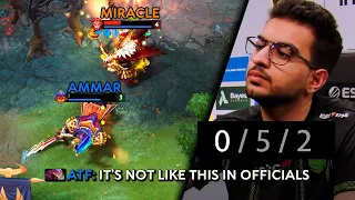 Miracle- went GOD MODE against Ammar and this happened...