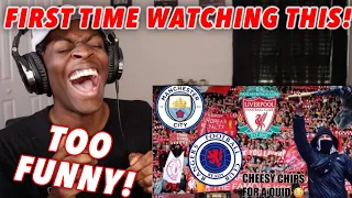 AMERICAN Reacts to Top 10 BEST British Football Chants! W/ Lyrics