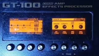 Boss gt 100 - Neo Soul Efect tone