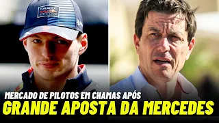 FÓRMULA 1 AGITADA COM POSSÍVEL SAÍDA DE MAX DA RED BULL - MERCADO DE PILOTOS FORMULA 1