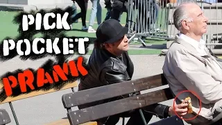 Reverse 🔁 Pickpocket PRANK l Julien Magic