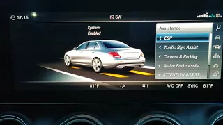 2018 E300 Speed limit assist