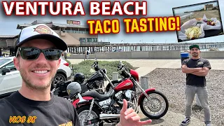 Ventura Beach Taco Tasting! - VLOG 98